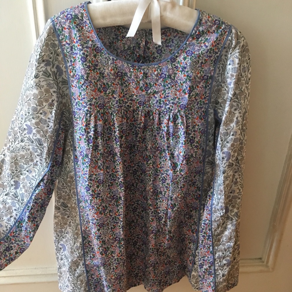 J. Crew Liberty of London blouse
